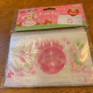 Rare Classic Srawberry Shortcake  zip seal snack bags